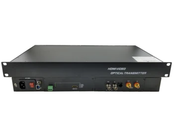 1-канальный HDMI-видео с аналоговым преобразователем видео / телефона / аудио по оптоволокну