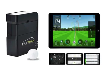 100% Аутентичный монитор запуска симулятора гольфа SkyTrak с чехлом