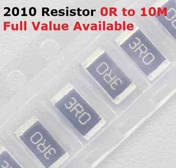 100 шт./лот SMD Чип 2010 Резистор 2K/2.2K/2.4K/2.7K/3K/Ом 5% Сопротивление 2/2.2/2.4/2.7/3/K Резисторы 2K2 2K4 2K7 Бесплатная доставка
