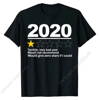 2020 Плохой год 2020 Дизайн футболки One Star Топы, тройники, хлопковые мужские футболки Со скидкой