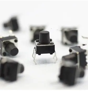 30 штук кнопок микропереключателя 6*6*7 мм аксессуары для электронных продуктов конденсаторная пластина танталовый конденсатор diy электроника