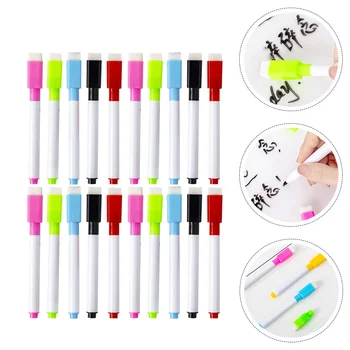 30шт износостойких маркеров для белой доски, портативные ручки для белой доски, бытовые маркеры (разные цвета)