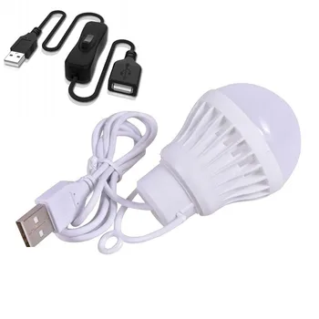 7 Вт 5 Вт 3 Вт USB переключатель Лампы Лампа 5 В Портативный Кемпинг Фонарь Лампа LED USB Мощность Чтение Книги Свет Для Наружного Кемпинга Палатка Свет