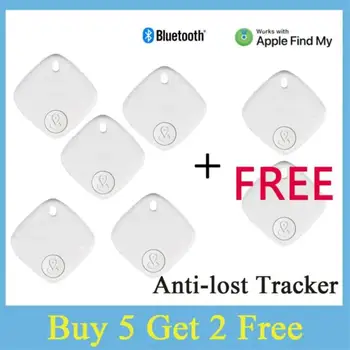 Bluetooth Анти-потерянная Сигнализация Смарт-Бирка Для Поиска Ключей От Автомобиля, Локатор, Устройство для Отслеживания Безопасности Детей и пожилых Людей, Работа С IOS Apple Find My