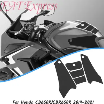CB650 R Накладка Бака Тяговые Накладки Бензобака Для Honda CB650R CBR650R 2019-2021 Боковые Наклейки Топливного Бака Наколенники Протектор Наклейка