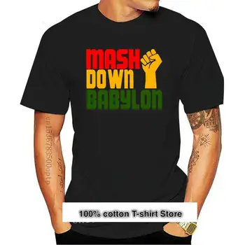 Camiseta de mezcla hacia abajo de BABYLON RINGER, ropa de marca FOL Reggae Dub Roots