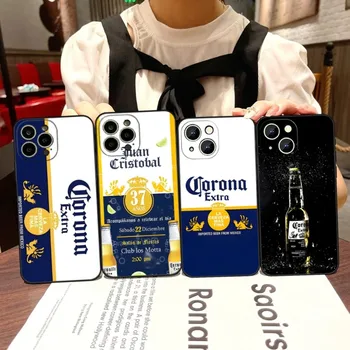 Corona Extra Beer Чехол Для Телефона Apple Iphone 15 Pro 13 12 14 11 Max Xr X Xs Mini 6 6s 8 7 Plus Противоударная Задняя Крышка
