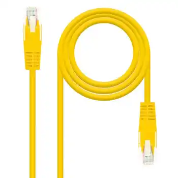 Nanocable 10.20.0401-Y 1 м Cat.6 Желтый M/M RJ45 Ethernet Patch LAN Кабель для ПК Ноутбуки Маршрутизаторы Локальная Сеть UTP