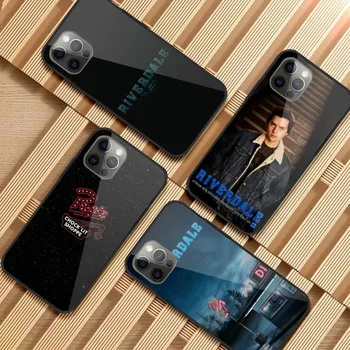 TV Riverdale Series Cole Sprouse Чехол Для Телефона Для iPhone 14 13 12 11 XS X 8 7 6 Plus Mini Pro Max SE 2022 Черный ПК TPU Стеклянный Телефон