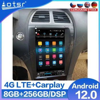 Автомагнитола для Lexus ES 2005 - 2012 Автомагнитола Android 12 Мультимедийный DVD-плеер 6 ГБ + 128 ГБ GPS Навигация Сенсорный экран