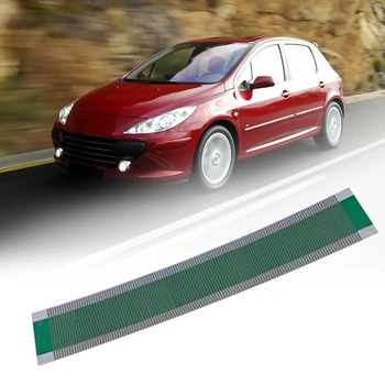Автомобильный мультиинформационный ЖК-дисплей Ремонт пикселей Фольга Плоский ЖК-разъем Ремонт приборной панели для Peugeot 307/407/408