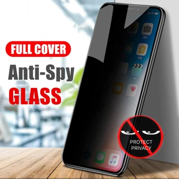 Антишпионское защитное стекло для iphone 12 mini case cover Полная защита экрана iphone12mini 5.4 защитная сумка-чехол