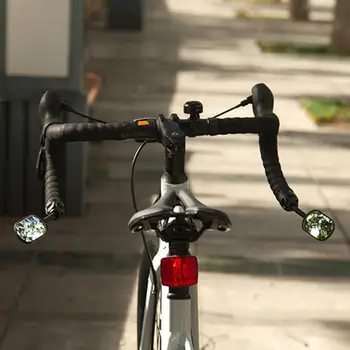 Велосипедное Зеркало Заднего Вида Велосипедный Руль Заднее Зеркало Универсальное Велосипедное Зеркало Руль Заднее Зеркало с возможностью Поворота на 360 градусов для Простого