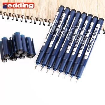 Германия Edding Fine Line Pen 1880 Дизайнерская Ручка Для Рисования Водостойкий Маркер Fine Line Pen 1ШТ