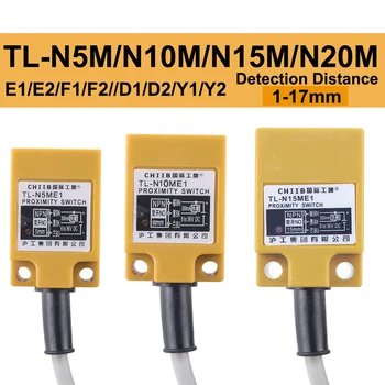 Датчик приближения TL-N5ME1 Индуктивный Квадратный датчик приближения NPN PNP NO NC 2/3 провода DC6-36V AC90-250V TL-N10ME2 TL-N15MY1