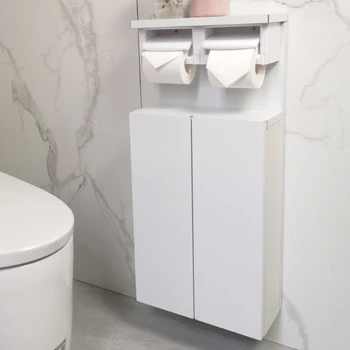 Держатель туалетной бумаги, шкаф для салфеток, настенный ящик для хранения унитаза из нержавеющей стали, боковой шкаф для унитаза, стеллаж для хранения