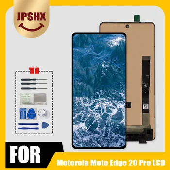 Для Motorola Moto Edge 20 Pro ЖК-дисплей с сенсорным экраном Digitizer В Сборе Замена Для Moto Edge X30 ЖК-дисплей Для Moto Edge 30 Pro Дисплей