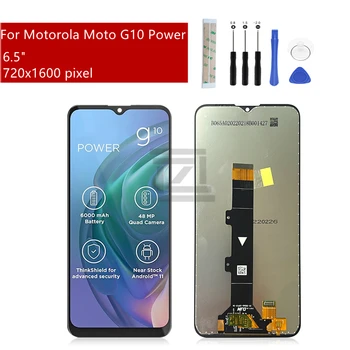 Для Motorola Moto G10 Power ЖК-дисплей с сенсорным экраном, дигитайзер в сборе, Запасные Части для ремонта дисплея PAMR0002IN
