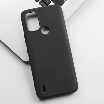 Для мобильного телефона Nokia C31 Чехол Из Матового Силиконового материала TPU Простой Защитный чехол Для NokiaC31 Soft Shell Матовый Черный
