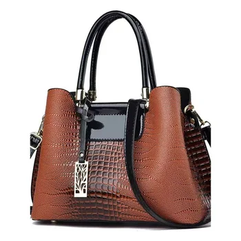Женская сумка через плечо большой емкости, Повседневная новинка, женская сумка, Роскошная кожаная женская сумка через плечо, дизайнерские сумки