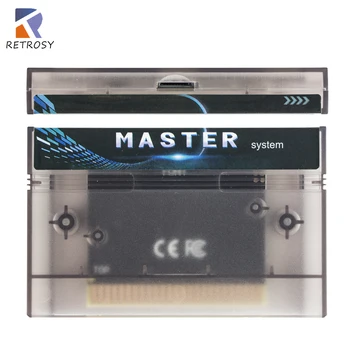 Игровой Картридж Master System DIY 600 в 1 Мультиигровая Кассета для Игровой Консоли SEGA Master System США EUR