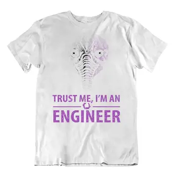 Инженерная футболка, забавная текстильная трикотажная футболка, создатель, повседневная футболка с длинными рукавами