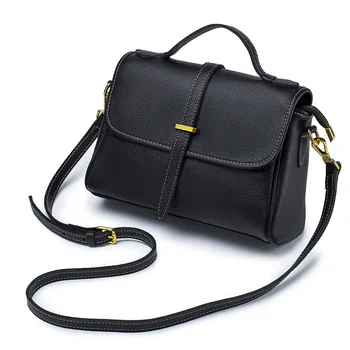 Кожаная сумка-мессенджер Летняя новая женская сумка-мессенджер большой емкости в стиле ретро через плечо универсальная сумка-кроссбоди особого дизайна
