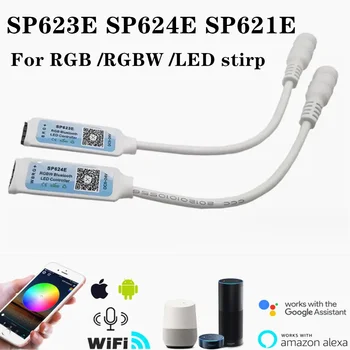 Контроллер Светодиодной Ленты WS2811 RGB RGBW SP623E SP624E SP621E, совместимый с Bluetooth, Smart APP Control для светодиодных Лент WS2812B Pixel