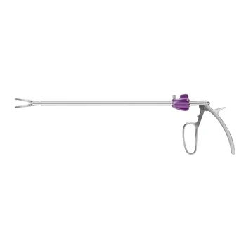 Лапароскопический зажим hemolok hem-o-lok, хирургический инструмент, лапароскопический фиолетовый полимерный аппликатор