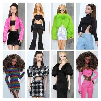 Лимитированный комплект одежды/ Модное платье-рубашка пальто 1/6 Кукольная одежда костюм наряд для 30 см Xinyi FR ST PP blythe Barbie Doll