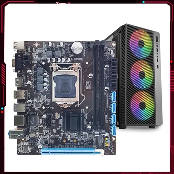 Материнская плата H110 LGA 1151 Двухканальная Игровая Материнская плата с памятью DDR4 Поддерживает Intel Core i3/i5/i7 6/7/8th CPU Материнская плата процессора
