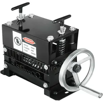Машина для зачистки кабельных проводов VEVOR 1,5-20 мм 7-канальный станок с ручным приводом для промышленной зачистки проводов рециркулирует