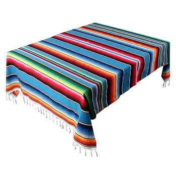 Мексиканское одеяло, сарапе, коврик для пикника, скатерть, хот-род для вечеринки по йоге