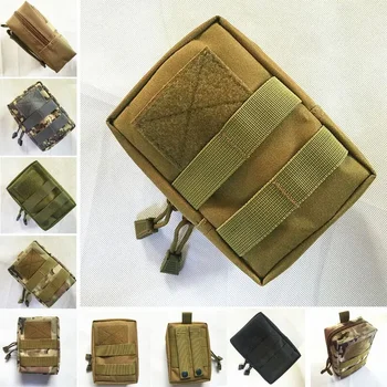 Многофункциональная уличная военно-Тактическая Поясная сумка EDC Molle Инструмент Поясная сумка на молнии Аксессуар Прочный Поясной Чехол