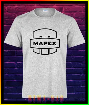 Новая футболка MAPEX Drums Kit С Музыкальным логотипом, Мужская футболка, Размер S-5XL