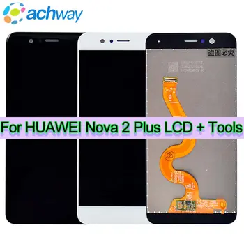 Новый ЖК-дисплей для Huawei NOVA 2 Plus ЖК-дисплей с сенсорным экраном, дигитайзер в сборе, замена ЖК-дисплея Huawei NOVA 2 PLUS