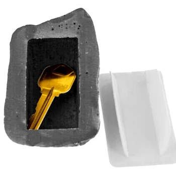Открытый Ящик Для Запасных Ключей Изделия Из Смолы Инструменты Для Хранения Домашнего Использования Каменный Ящик Для Ключей Безопасность Безопасное Хранение Скрывающиеся Контейнеры
