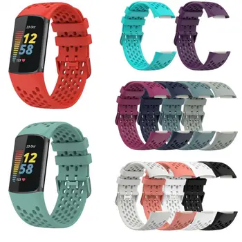 Официальный ремешок для часов Fitbit Charge 5, спортивный браслет correa Smartwatch для Fitbit Charge5, дышащий браслет