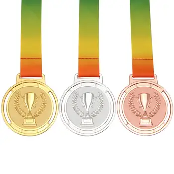 Победитель раунда Награждается Медалями, Игровыми Призами, Футбольными Медалями, Трофеями для Спортивной вечеринки