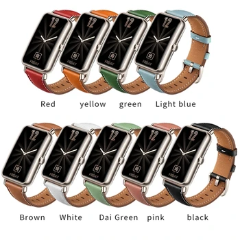 Сменный ремешок для часов из искусственной кожи, браслет для умных часов, 16 мм, водонепроницаемый и защищенный от пота ремешок, совместимый с Watch Fit Mini