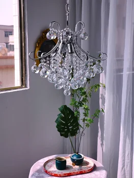 Современный светодиодный подсвечник с хрустальным шаром K9, Потолочные люстры, Роскошная Подвесная лампа для гостиной, столовой, домашнего декора, коридорных светильников