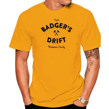 Туристическая футболка Badger's Drift Футболка Badgers Drift midsomer murders midsomer badgers drift midsomer country