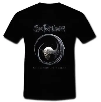 Футболка Six Feet Under Wake The Night дэт-метал группы, модные хлопковые футболки с крутыми повседневными рукавами