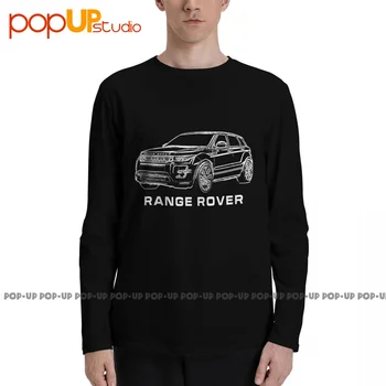 Футболки Autotee Range Rover Father'S Mother'S Day с длинными рукавами, футболка, футболка с классным принтом, универсальные, удобные